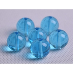 0.5kg hạt đá thủy tinh màu xanh Aqua size 4-6-8-10-12mm (màu 8)