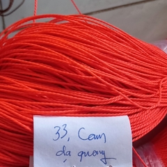 bó 90met dây sáp wax Đài Loan không thấm nước đan vòng tay, trang trí handmade 40 màu để chọn