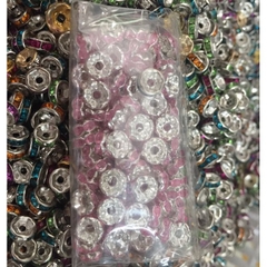 Gói 50 charm đệm đủ màu 6mm