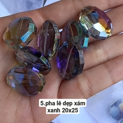 Gói 5 viên pha lê 6mm 8mm 10mm 12mm