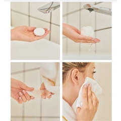 Khăn nén nhỏ gọn nhẹ tiện bỏ túi đa năng 100% chất liệu tự nhiên, an toàn