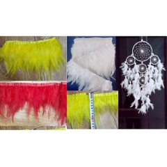 20cm lông vũ may sẵn nhiều màu