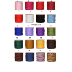 Cuộn 50m dây dù , dây ngọc size 0.8mm (#72)