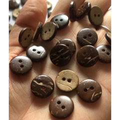 (p118-38) 10-50 nút gỗ dừa size 12.5/15/18mm