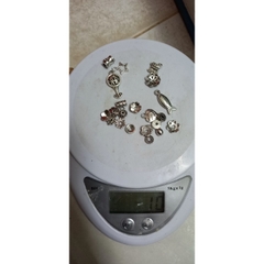 10-50gam hỗn hợp mặt, đế hoa và ống xỏ làm vòng-M7