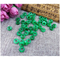 2-5 viên charm xỏ đá 9-10mm, lỗ 5mm tự nhiên (p131-22) -MH 2635