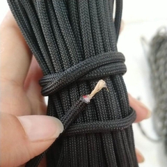 5/10/25met Dây paracord xịn 4mm 10lõi đan vòng, dây cứu hộ có thể dẫn điện