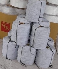 0.5-1kg (ký) dây dù size 2mm, 3mm, 4mm, 5mm, 6mm, 7mm, 8mm mè trắng đen,trắng xanh  làm dây luồng, dây cột đồ, thủ công