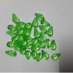 25gam Hạt nhựa hình giọt nước nhiều màu size 8x12mm