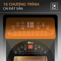 Nồi Chiên Không Dầu OLIVO AF15 - Dung Tích 15L - 16 Chức Năng - Công Suất 2000W - Độ Ồn Thấp Nhất