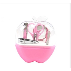 Bộ bấm móng tay chân 8 món hộp hình quả táo xinh xắn