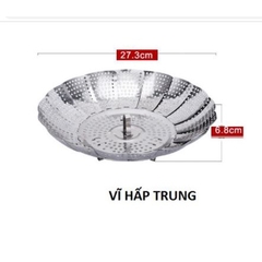 giá hấp cách thủy, Vỉ hấp xôi Xửng hấp cách thuỷ inox 304, loại có chân dầy đẹp đủ cỡ