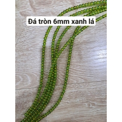 (Giá sĩ) 25-100viên (1dây) lu thống 8x12mm, 10x14mm, 12x16mm, đá tròn 6-8-10 in chú đại bi nhiều màu làm vòng phong thủy