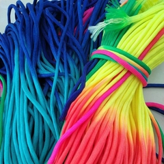 3-9met Dây paracord đan vòng tay ngũ sắc 4ly 7lõi