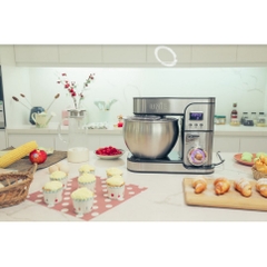 (quà tặng kèm) Máy nhồi, trộn bột đánh trứng đa năng UNIE EM5 (Bản nâng cấp)