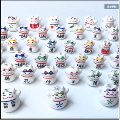 50 cái mặt mèo may mắn (120gam)