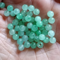 10-20 viên đá thiên nhiên 4-5mm nhiều màu làm vòng