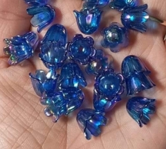 100gam cánh hoa ưu linh, hoa lưu ly màu ánh cừ