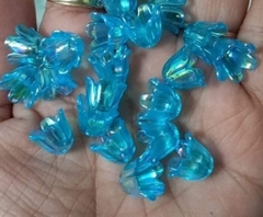 100gam cánh hoa ưu linh, hoa lưu ly màu ánh cừ