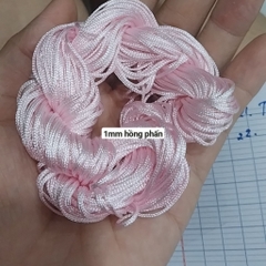 Bó lớn như hình 20-30met dây dù size 0.5-0.8- 1-1.5mm đan vòng đủ màu, dây đan vòng tay, dây thắt vòng,vòng cổ