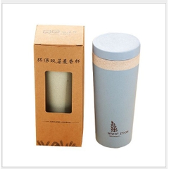 Bình nước lúa mì 300ml có dây xách