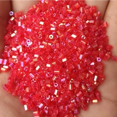 10 gam cườm gẫy dài 2,5-3mm các màutrang trí trang sức vòng tay, vòng cổ, dây đeo khẩu tang, đính trang trí quần áo....