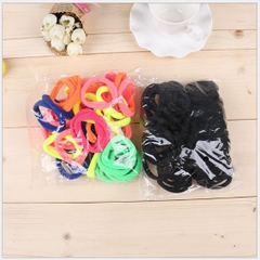 10 dây cột tóc len nhiều màu p191-174