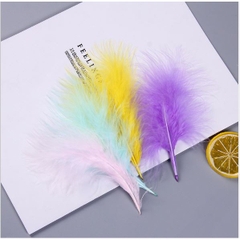 10 lông vũ xù mịn 12-14cm