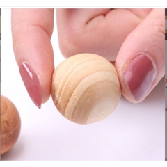 1-5 Viên gỗ long não tròn khử mùi hôi đuổi côn trùng hiệu quả