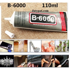 keo dán phụ kiện trang sức B6000 chai 110ml