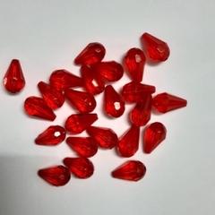 25gam Hạt nhựa hình giọt nước nhiều màu size 8x12mm