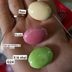 Đá gốm đính pha lê