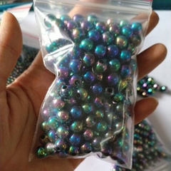 50gam Hạt bẹt ánh cừ 3/4/6/8/10mm