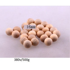 25gam hạt gỗ tròn KHÔNG LỖ màu kem tự nhiên đủ size từ 8mm-10mm-12mm-14mm-16mm-18mm-20mm-25mm-30mm-35mm-40mm làm đồ chơi