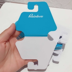 10/20/50 thẻ treo sản phẩm Rainbow 8.8X14.6CM