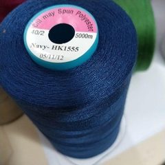 Cuộn chỉ cotton HK- 5000met, chỉ may, chỉ làm tua rua