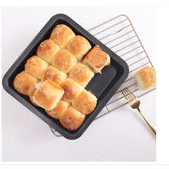 [ Hàng loại 1] Khuôn vuông , khuôn chữ nhật nướng bánh bông lan, bánh mì chống dính nhiều size