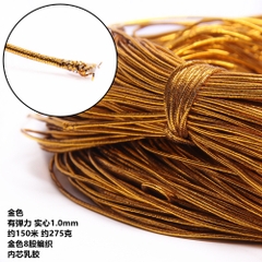 bó lớn 150met Dây thun kim tuyến co giản size 1.2mm -1,5mm