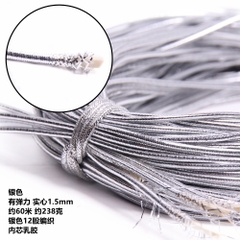 bó lớn 150met Dây thun kim tuyến co giản size 1.2mm -1,5mm