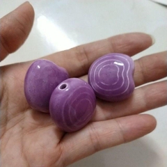 3-5 viên trái tim gốm sứ 25mm