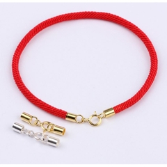 1 set chốt đầu dây +khóa bạc 925