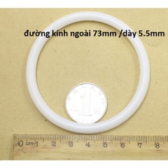 set 2-5 Vòng tròn nhựa Size 7.3 cm làm dreamcatcher