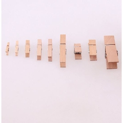 10-20 kẹp gỗ treo ảnh  nhiều size để chọn +5met dây treo