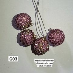 Đá gốm đính pha lê