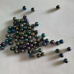 Gói 10/25/50 gam hạt bẹt xanh ánh cừ 5mm