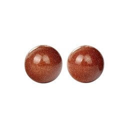 95 viên Đá cát sa thạch nâu size 4mm & size 6/8/10/12mm