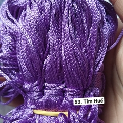 Bó 10m dây dù 1mm màu 51 đén 65