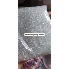 gói 450gam hạt cườm trung 3mm nhiều màu