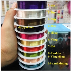 1 ký dây đồng màu làm handmade