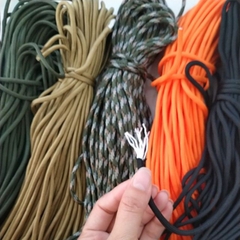 3/5/9met Dây paracord tốt 4mm 9lõi đan vòng,dây cứu hộ